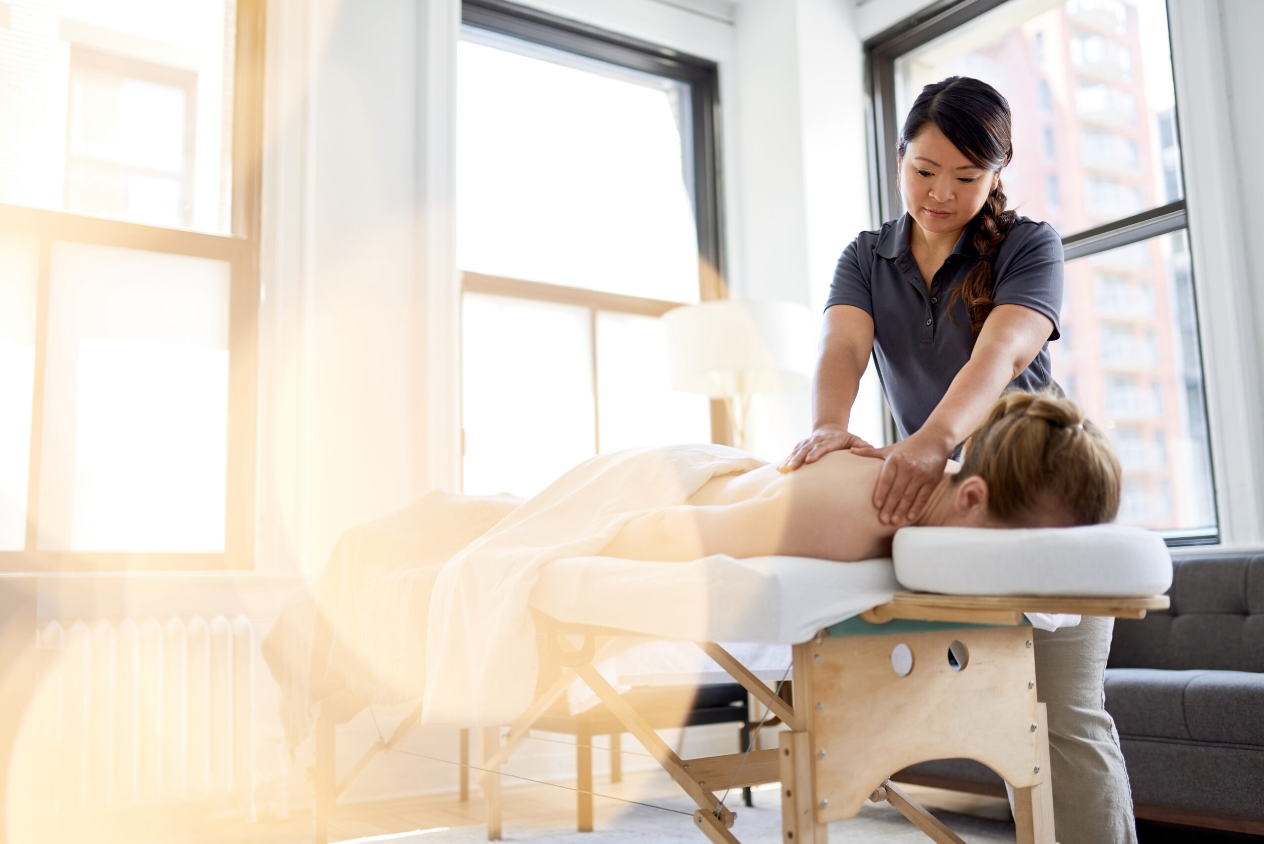 Luxury resort massage therapy